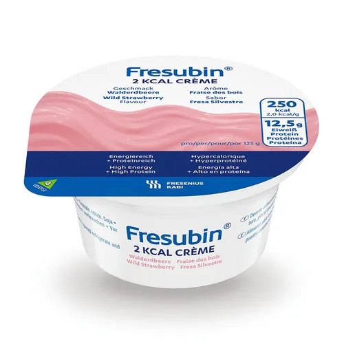 Fresubin 2 kcal Creme Walderdbeere 4x125g Nahrungsergänzung (21,18 EUR/kg)