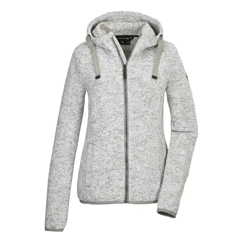 G.I.G.A. DX Damen Strickfleecejacke mit Kapuze