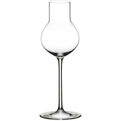 Riedel Sommeliers Steinobst Glas - Hochwertiges Kristallglas für Steinfrüchte, handgefertigt und spülmaschinenfest. Perfekt zum Genießen klarer Brände und für ein unvergessliches Weinerlebnis.