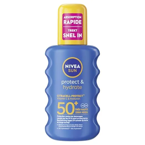 Nivea Protect & Hydrat Sun Spray LSF 50+, 200 ml