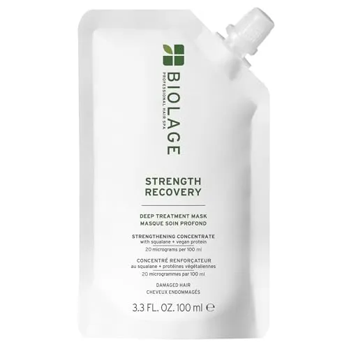 Biolage Professional Hair Spa Strength Recovery Deep Treatment 100ml (100 ml) (B0B911T6SS)