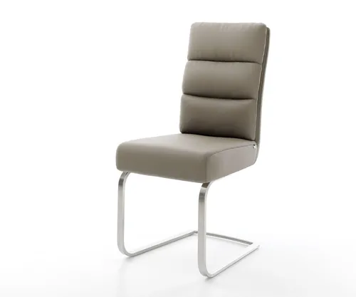 DELIFE Schwingstuhl Pela-Flex Freischwinger in beige von Delife