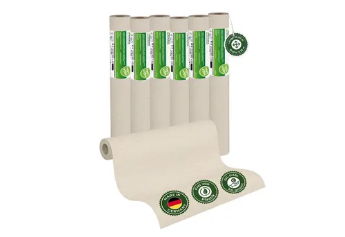 Veluxis Malervlies UNI Glattvlies XXL Rolle – 15m x 0,53m, Made in Germany - Verwandle deine Wände mit der Veluxis® UNI Vliestapete XXL. Ideal für jedes Renovierungsprojekt, bietet sie einfache Verarbeitung, hohe Waschbeständigkeit und kaschiert Unebenheiten. Perfekt für ein modernes Zuhause!