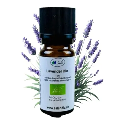 Sala Lavendelöl Aroma ätherisches Lavendel Öl BIO - zum Verzehr - 100% naturrein 10 ml
