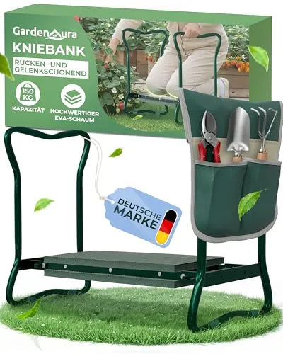 GardenAura® Kniebank für Gartenarbeit von GardenAura