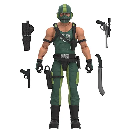 G. I. Joe Classified Series Cobra Copperhead Actionfigur 15,2 cm - Tauche ein in die Welt von G.I. Joe mit der 15,2 cm großen Cobra Copperhead Actionfigur. Mit 4 Zubehörteilen und hochwertiger Verarbeitung ist sie ideal für Sammler und Fans. Perfekt für dynamische Dioramen!
