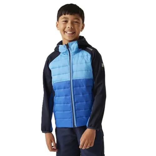 Regatta Kielder IX Hybrid-Jacke für Kinder - Funktionsjacken mit Extol-Stretch-Einsätzen und leichter Warmloft-Isolierung, ideal für Outdoor-Aktivitäten und wechselhafte Wetterbedingungen.