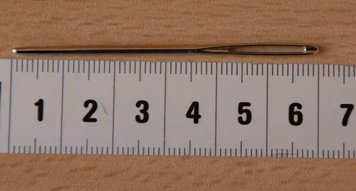 Smyrna- Sticknadel Durchziehnadel Wollnadel 6 cm 5 Stück !!! Germany