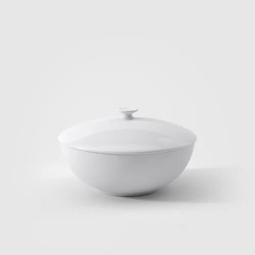 Villeroy & Boch Suppenschüssel Royal mit Deckel - Elegante runde Suppenschüssel aus hochwertigem Porzellan, ideal für festliche Anlässe und das stilvolle Servieren von Suppen.