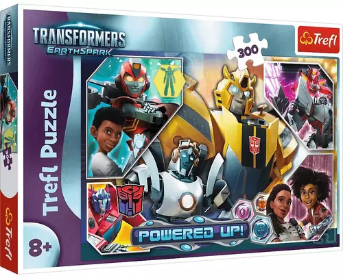 Puzzle 300el. W świecie Transformers 23024 Trefl Trefl 5900511230246