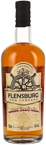 Barbados & Jamaica & Panama Flensburg Rum Company 43.0% 0,7l