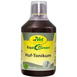 Equigreen Huf-Tonikum 500 ml - Ergänzungsfutter für Pferde, fördert gesunde Hufe und ist ideal zur Unterstützung der Hufpflege