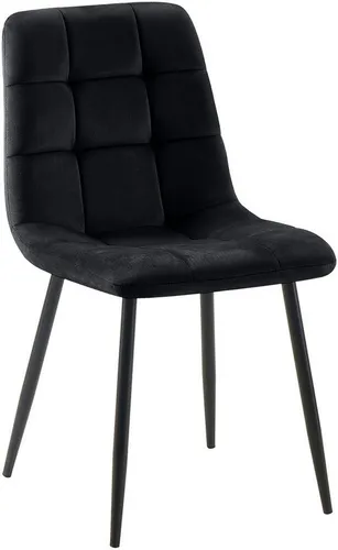 furnicato Esszimmerstuhl Tilde 84x45x55 cm schwarz