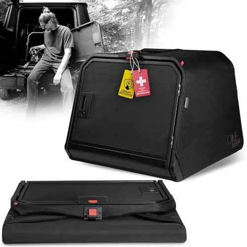 1one1 ORIGAMI Hundetransportbox Auto Alu Size Large