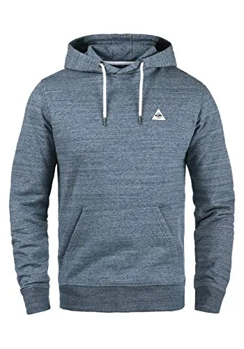 Blend Henner Herren Hoodie in Dark Navy Blue, Größe XL - Kapuzenpullover für Herren aus nachhaltiger Baumwolle, ideal für Freizeit und Sport, mit komfortabler Passform und praktischen Features wie Kängurutasche und Kapuze.