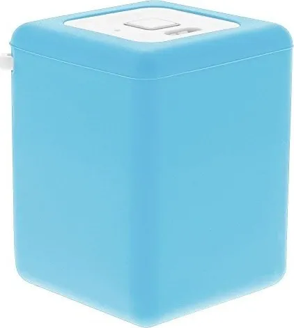 InLine Mini BT Lautsprecher Bobby blau - Tragbarer Bluetooth-Lautsprecher in stylischem Blau, ideal für Musikgenuss unterwegs mit kraftvollem Sound und kompaktem Design.