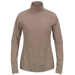 Odlo Essential Insulator Hybrid Laufjacke Damen - Grau, Größe L (XS, S verfügbar) - Laufbekleidung für kalte Tage, die mit leichtem, isolierendem Material optimalen Wärmeschutz bietet und gleichzeitig maximale Bewegungsfreiheit gewährleistet.