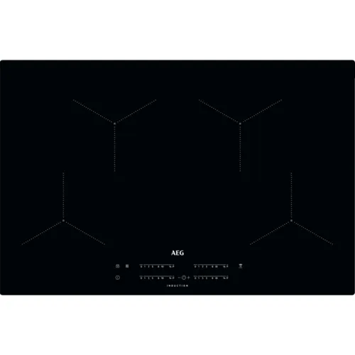 IKB84431IB Induktionskochfeld 4-fach MaxiSense Plus - Kochfeld mit flächenbündiger Installation, 80 cm breit und innovativer MaxiSense Plus-Technologie für präzise Steuerung und schnelle Erwärmung.