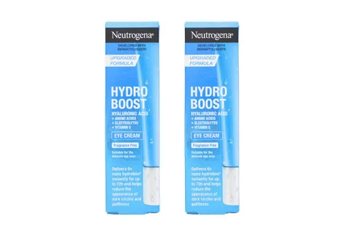 Neutrogena Tagescreme 2x Neutrogena Hydro Boost Augencreme Parfümfrei intensive Feuchtigkeit