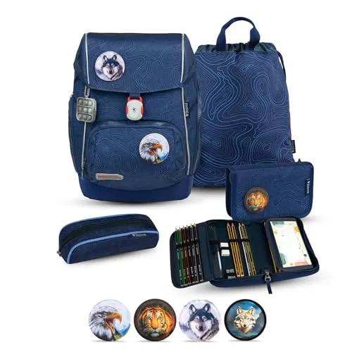 Belmil Comfy Plus Premium Schulranzen Set 5-teilig