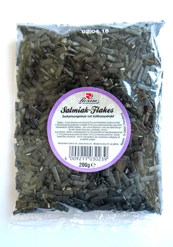 REXIM SALMIAK FLAKES 200g in schwarz von Rexim
