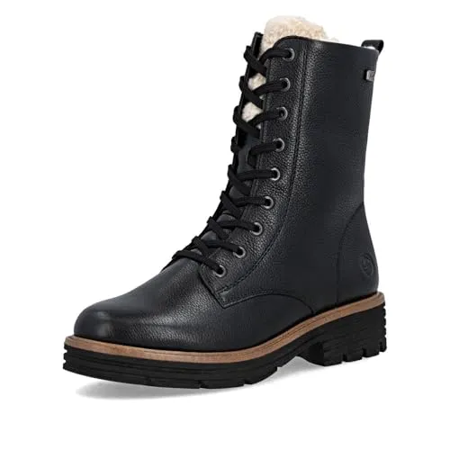 Remonte Stiefel in Schwarz, Größe 41 - Wanderschuhe, komfortable Stiefel in elegantem Schwarz für lange Wanderungen und Outdoor-Aktivitäten