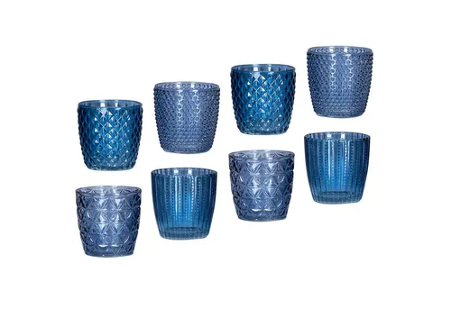 Kerzenständer Blau von Levandeo