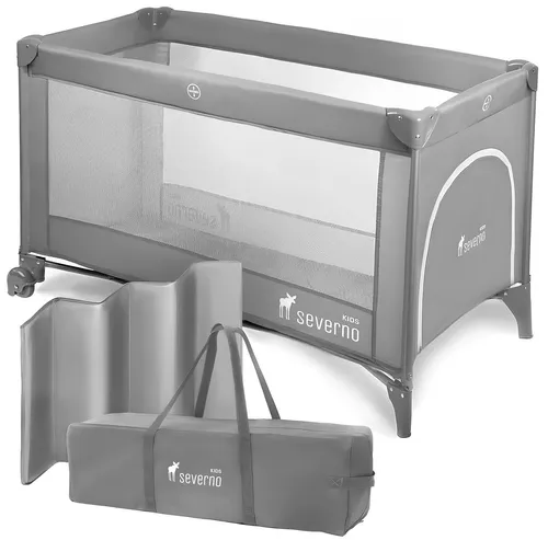 Baby Reisebett Honey Bunny gr - Praktisches Kinderreisebett mit abnehmbarer Seitenwand - Reisebetten für Babys: Mit abnehmbarer Seitenwand für einfachen Zugang und robustem Stahlrahmen für Sicherheit. Ideal für stressfreies Reisen und flexible Nutzung.