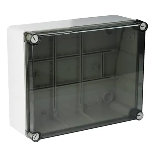 Kabelabzweigkasten 240x190x90 mm IP66 Verbindungsdose Abzweigdose hermetische Industriegehäuse 010.A.PK Marlanvil 1070