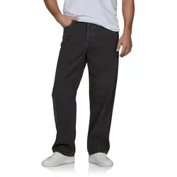 Jack & Jones Relax-fit-Jeans Herren Jeanshose JJIALEX JJCOOPER Baggy Fit Denim Hose aus 100% Baumwolle schwarz 32W / 30L