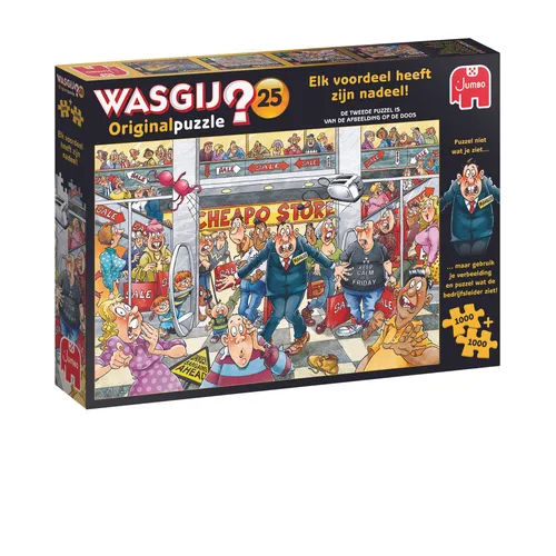 Wasgij Original 25, Deal Breaker, 2x1000 Teile Puzzle