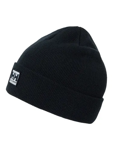 Helly Hansen Unisex Kinder K Urban Cuff Beanie Hut, Marineblau - Stylische Urban Cuff Retro-Strickmütze für Kinder, ideal für alle Wetterbedingungen und leicht verstaubar – perfekter Schutz und Komfort für kleine Abenteurer!