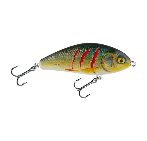 Salmo Kunstköder Salmo Fatso Wobbler 10cm 52g sinkend, (1-St)