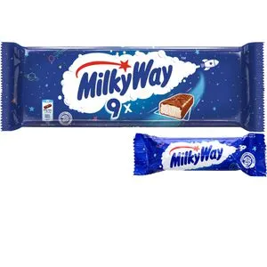 Milky-Way Schokoriegel, 193,5g, je 21,5g, 9 Riegel