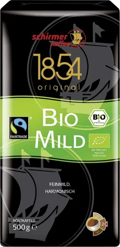 Schirmer BIO Kaffee mild gemahlen 500g