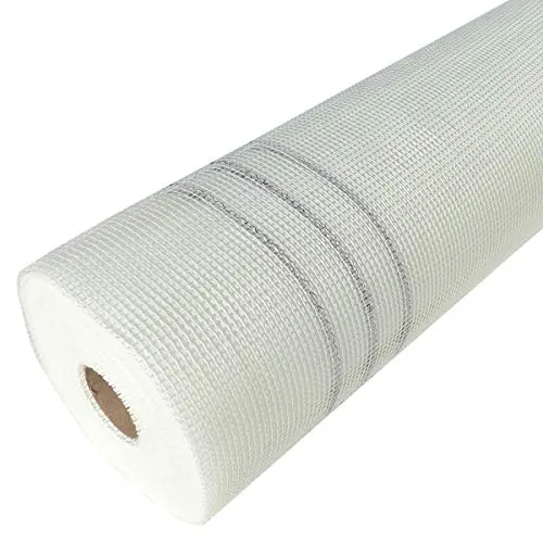 50m² Gittergewebe Armierungsgewebe (1m x 50m) Putzgewebe 165g/m² Glasfasergewebe Fassade 4mm x 4mm Gewebe Putz geeignet für VWS und WDVS Systeme Innen und Außen BOHRFUX