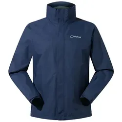 Berghaus Regenjacke Alpha 2.0 - Wasserdicht & Atmungsaktiv für Herren - Funktionsjacke aus 2-lagigem HydroshellÂ®-Material, bietet perfekten Schutz vor Regen und Wind. Mit verstellbarer Kapuze und zwei Taschen für warme Hände.