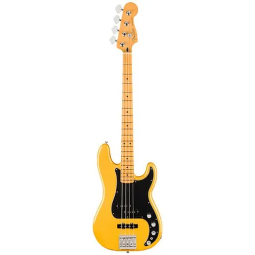 Fender Player II Mod P Bass MN SSY - Bassgitarre mit modernem C-Hals und Noiseless Tonabnehmern für klaren Sound; inklusive Deluxe Gig Bag für optimalen Schutz und Transport.