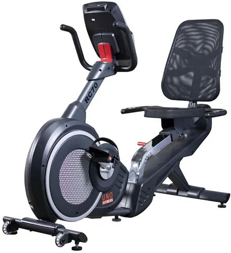 U.N.O. FITNESS Liege-Ergometer RC 70 mit Tablet-Halterung