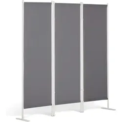 Leco KLASSIK Stellwand Paravent Sichtschutz 165cm anthrazit
