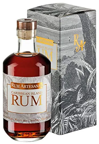 Rum Artesanal - Caribbean Island Rum - 0,5l.