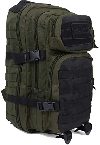 Produktbild Mil-Tec US Assault Pack Backpack S, Ranger Green/Schwarz