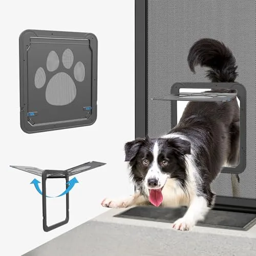 ENJOYING Hundeklappe für Fliegengitter