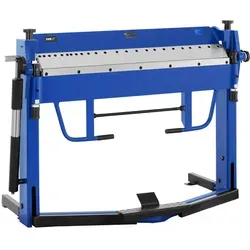 MSW Blechschere Abkantbank 127cm - Präzise Schwenkbiegemaschine - Schneidwerkzeuge - Robuste Abkantbank für Metall bis 1.270 mm Breite, 135° Biegewinkel, ideal für präzises Biegen in Werkstätten und Fabriken.