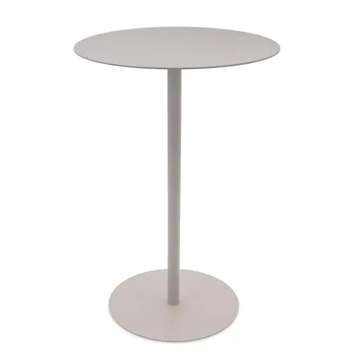 Spetebo Metall Beistelltisch rund Taupe von Spetebo