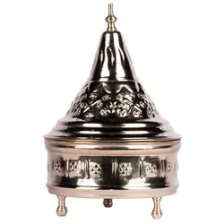 Dose Kinza Silber 20cm in silber von Marrakesch Orient & Mediterran Interior