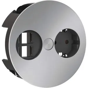 Bachmann Einbausteckdose Twist mit 0,2m Kabel von Bachmann