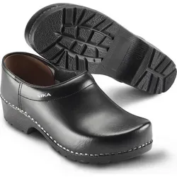 Sika 124 Clog - Traditioneller geschlossener Absatz PU - Arbeitsschuhe mit anatomisch geformtem Fußbett und rutschhemmender PU-Laufsohle für sicheren Halt bei der Arbeit.