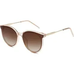 Sonnenbrille Damen Retro Cateye Klar Braun Gradient - Entdecke die stilvolle Sonnenbrille im Retro Cateye-Design. Mit UV400-Schutz und leichtem Kunststoffrahmen bietet sie sowohl Schutz als auch Tragekomfort. Perfekt für jeden Anlass und ein echter Hingucker!