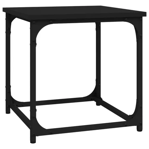 furnicato Beistelltisch Industrieller Schwarz 40 x 40 x 40 cm